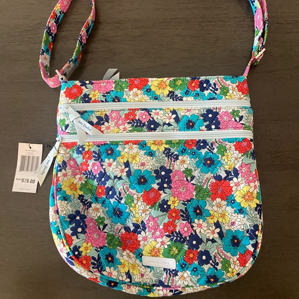 Trio Zip Hipster Vera Bradley Bag